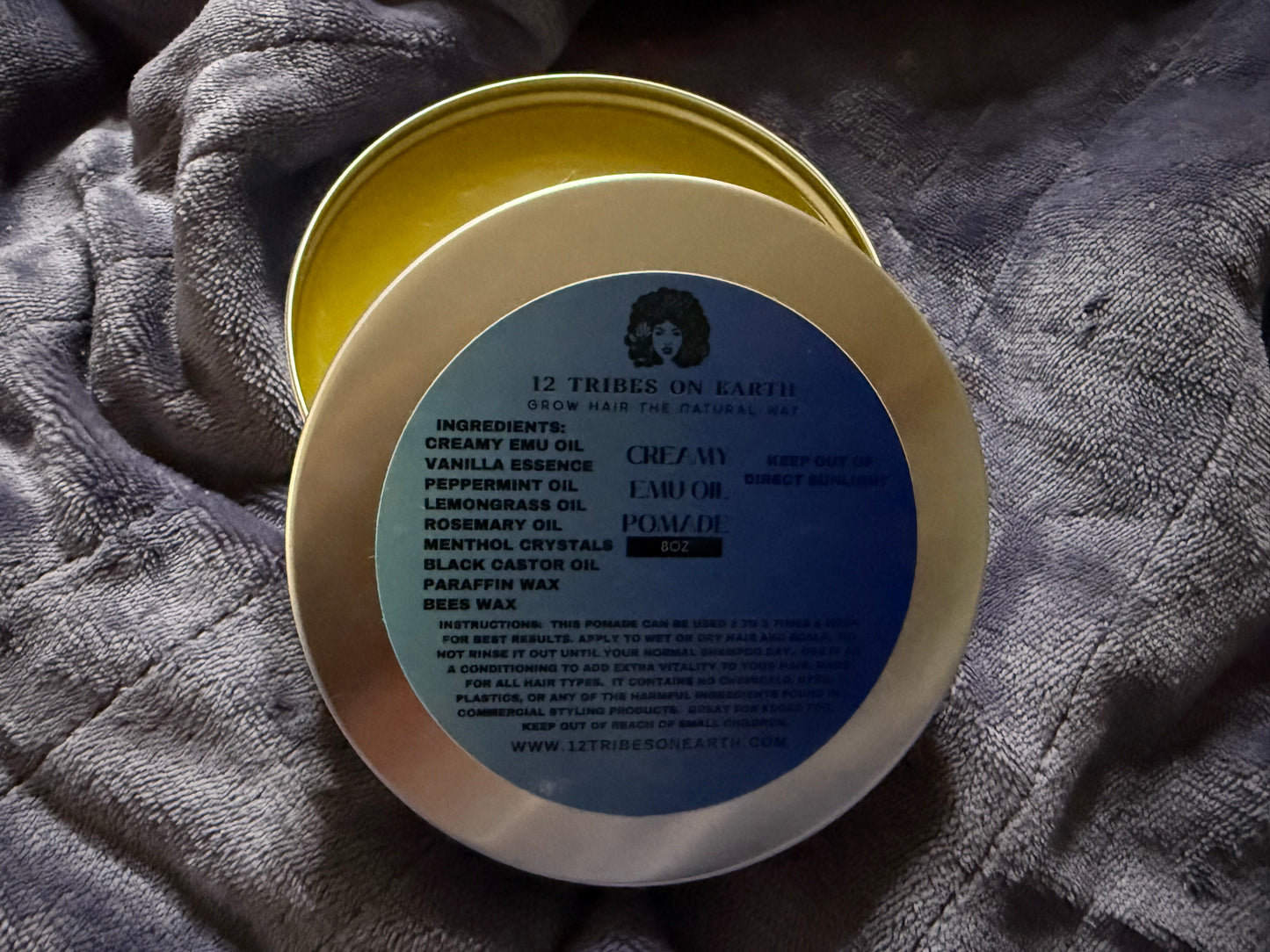 Creamy Emu Oil Pomade