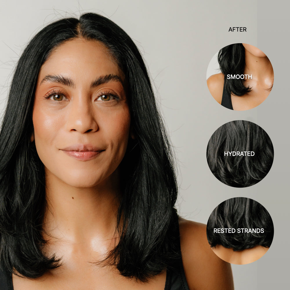 Organic Silk Hair Bonnet Onyx Black