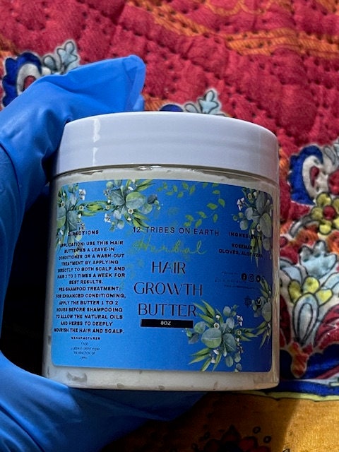 All Organic Hair Growth Butter 8oz