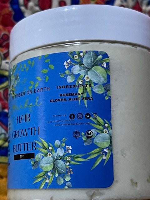 All Organic Hair Growth Butter 8oz