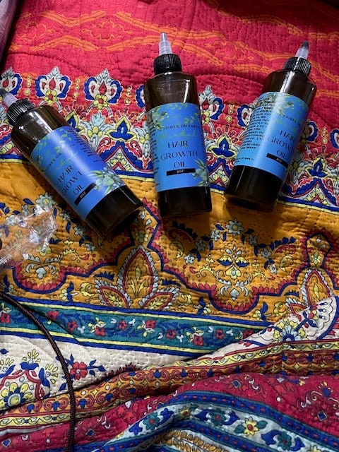 All Organic 8oz Hair Growth Oil