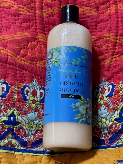 All Natural Hair Growth Shampoo Vegan and Cruelty Free 16oz