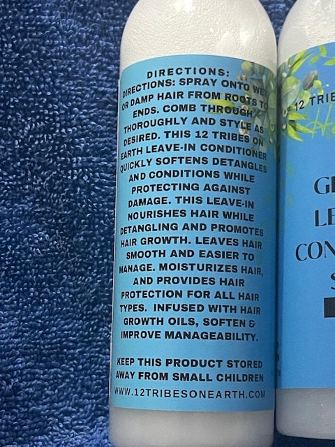 All Natural Hair Growth Leave-In Conditioner 8oz