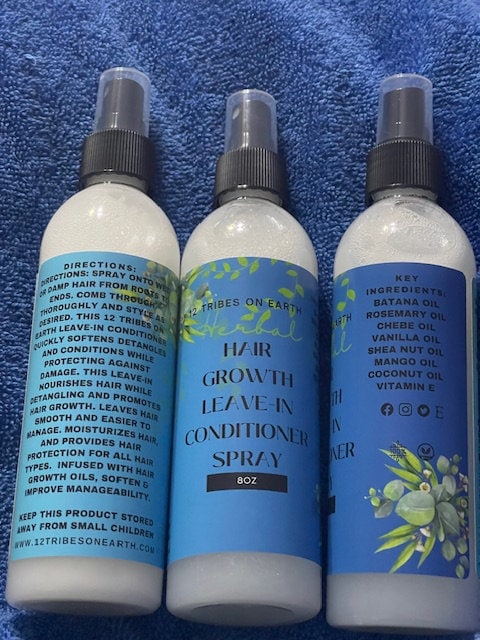 All Natural Hair Growth Leave-In Conditioner 8oz