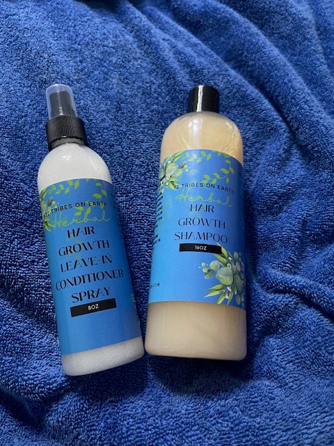 Hair Growth Shampoo and Leave-In Conditioner