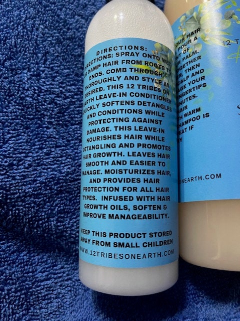 Hair Growth Shampoo and Leave-In Conditioner