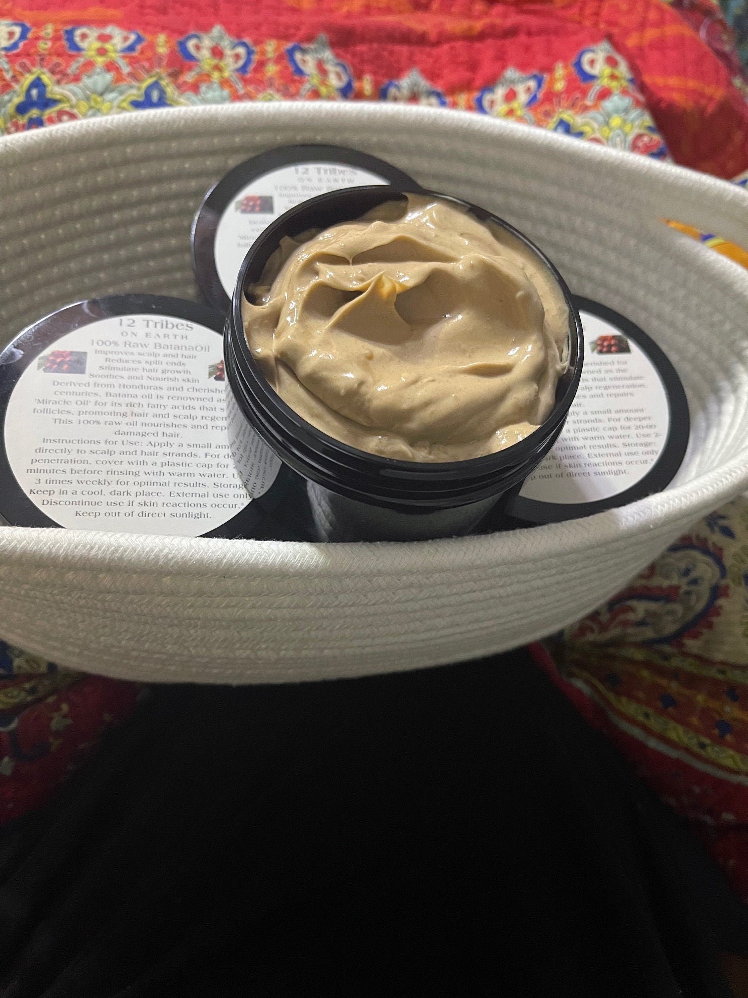 100% Raw Batana Oil 4oz/8oz (Whipped)