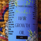All Organic Hair Growth Oil, 4oz