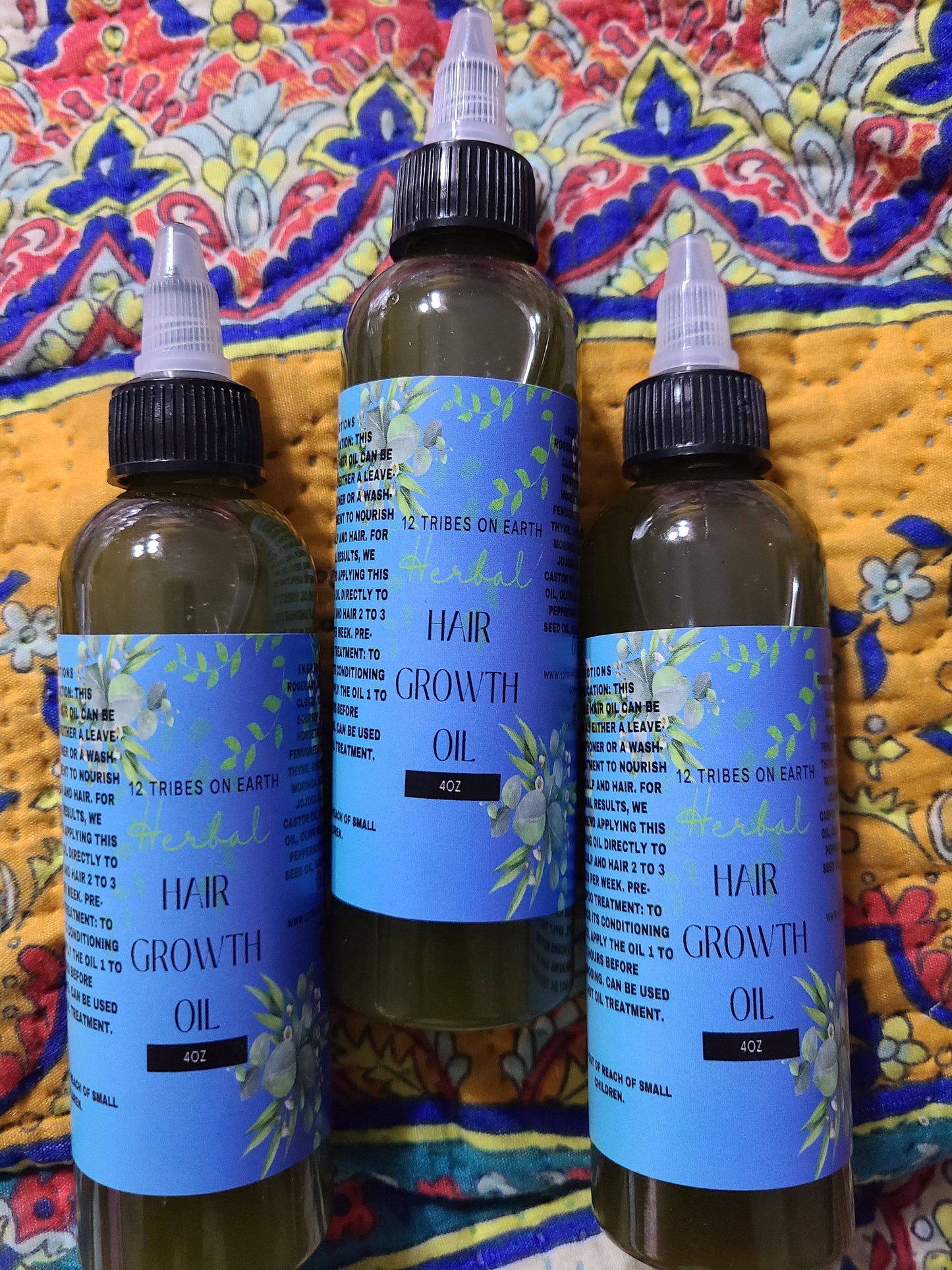 All Organic Hair Growth Oil, 4oz