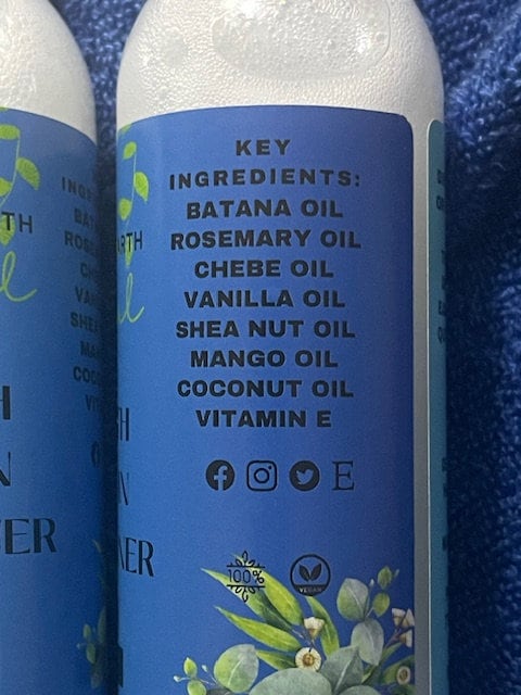 All Natural Hair Growth Leave-In Conditioner 8oz