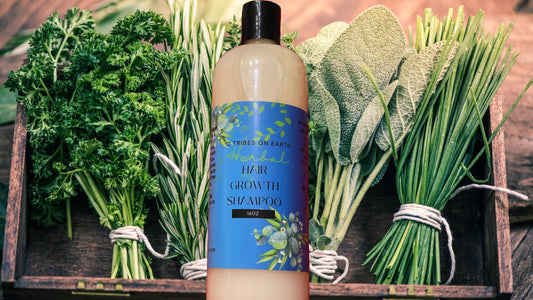 All Natural Hair Growth Shampoo Vegan and Cruelty Free 16oz