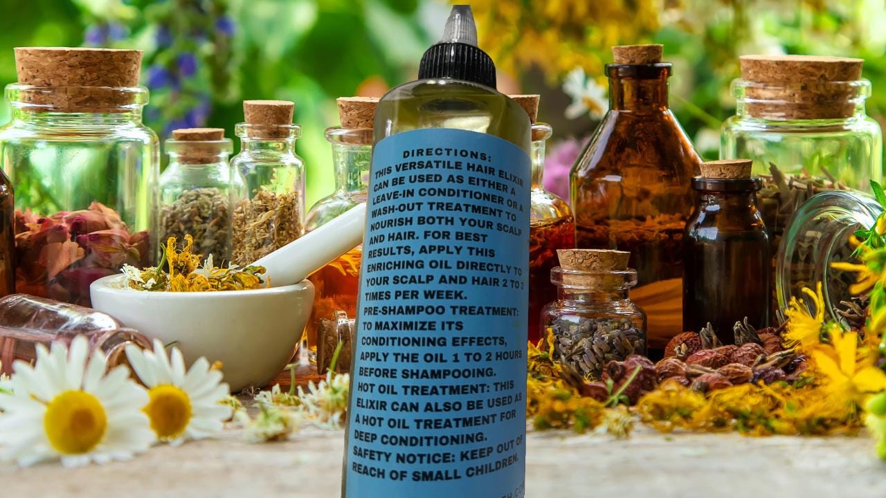 Hair Magic Elixir 4oz/8oz