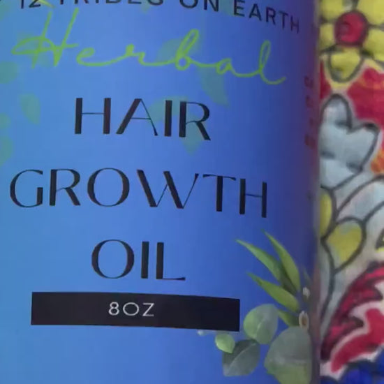 All Organic 8oz Hair Growth Oil