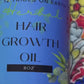 All Organic 8oz Hair Growth Oil